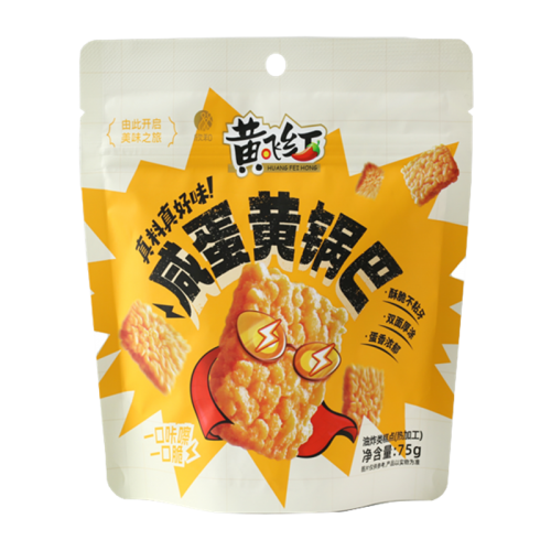 黃飛紅蟹黃味咸蛋黃鍋巴 75克